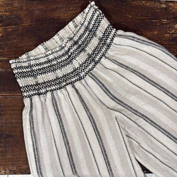 REWASH The Boardwalk Linen Blend Wide Leg Pants Size XS - Picture 4 of 6